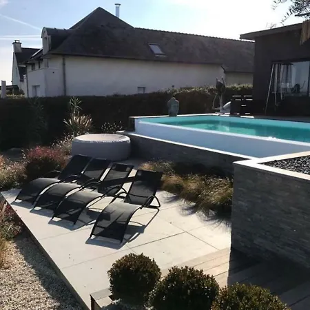 فيلة De Luxe Avec Piscine, Vue Imprenable Séné